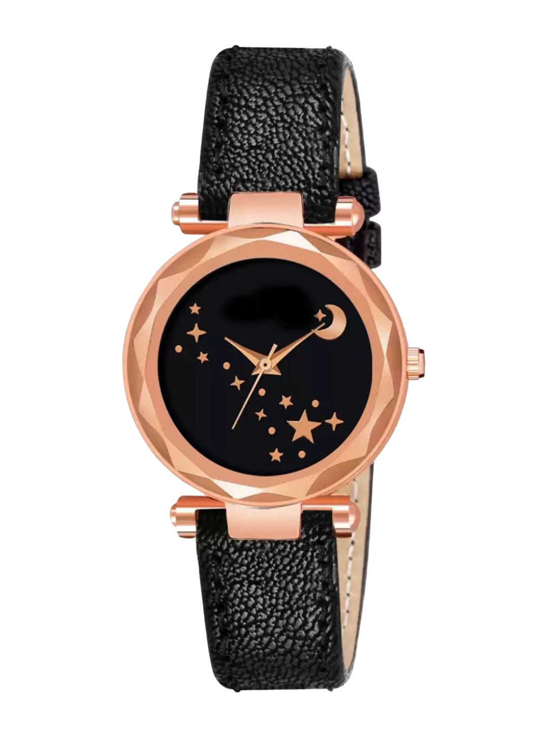 Miss Perfect Women Printed Dial & Leather Textured Straps Analogue Watch Cvv18