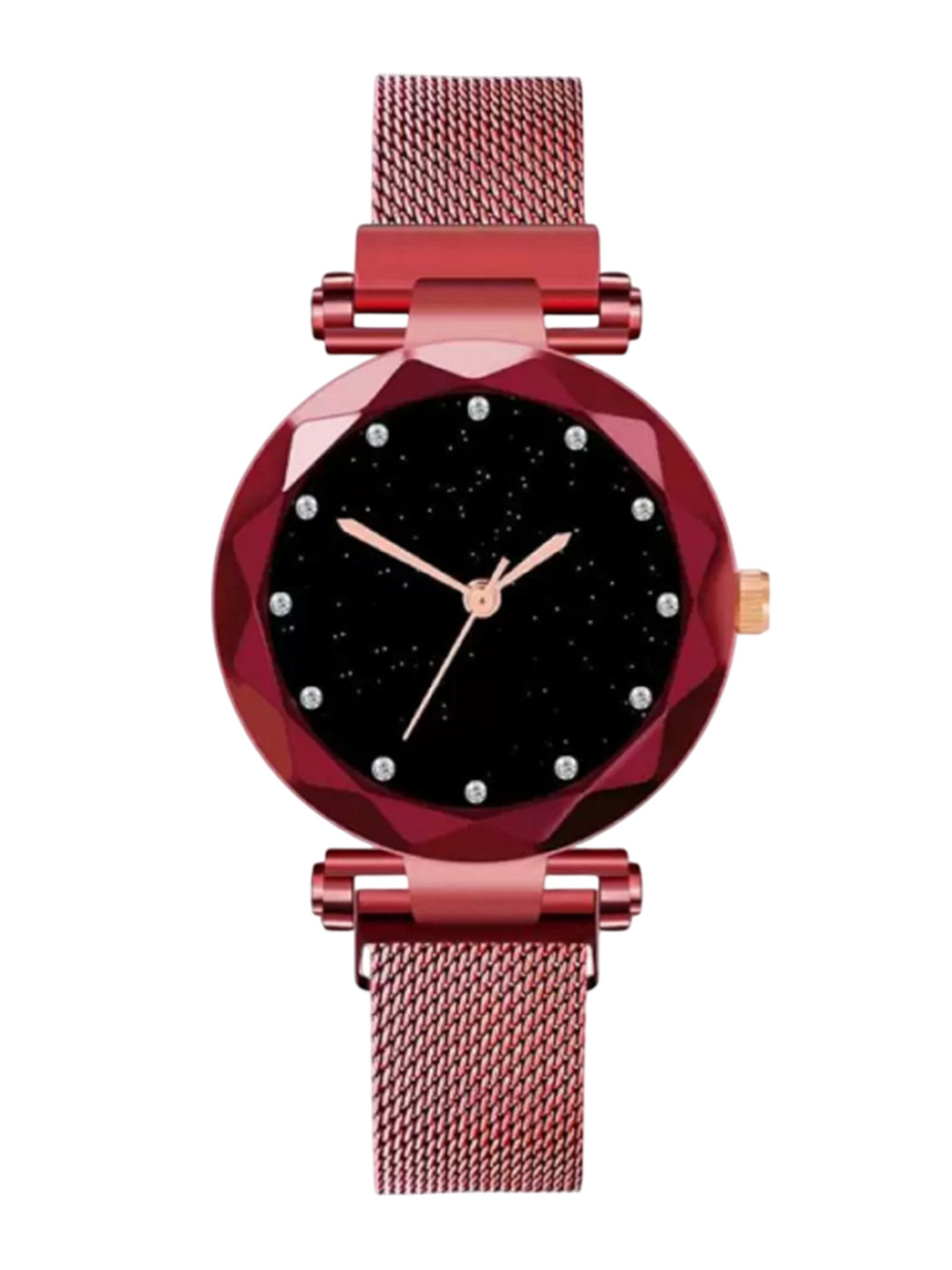 Miss Perfect Women Round Dial & Bracelet Style Straps Analogue Watch PL404