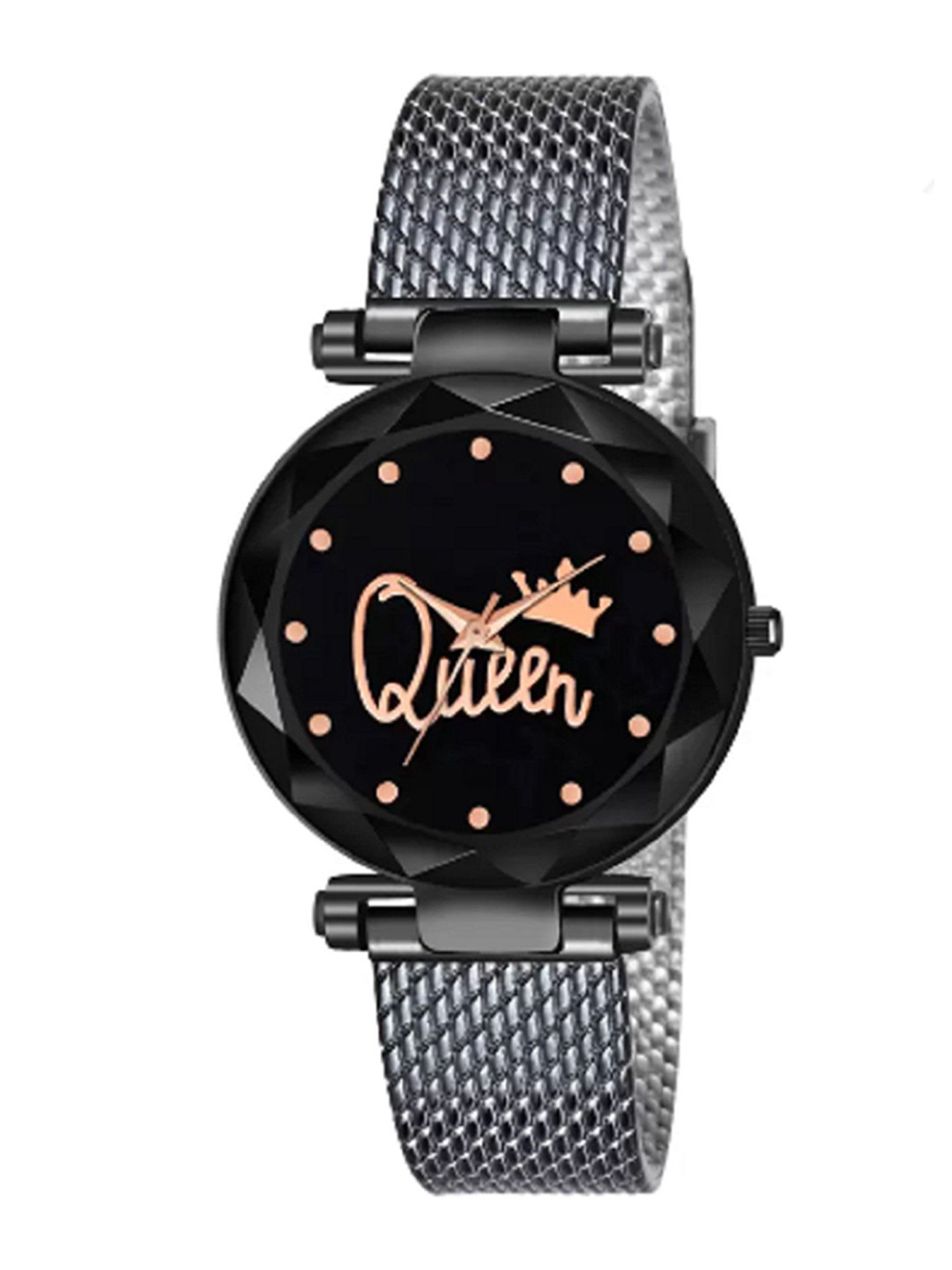 Miss Perfect Unisex Dial & Textured Straps Analogue Watch jk_775