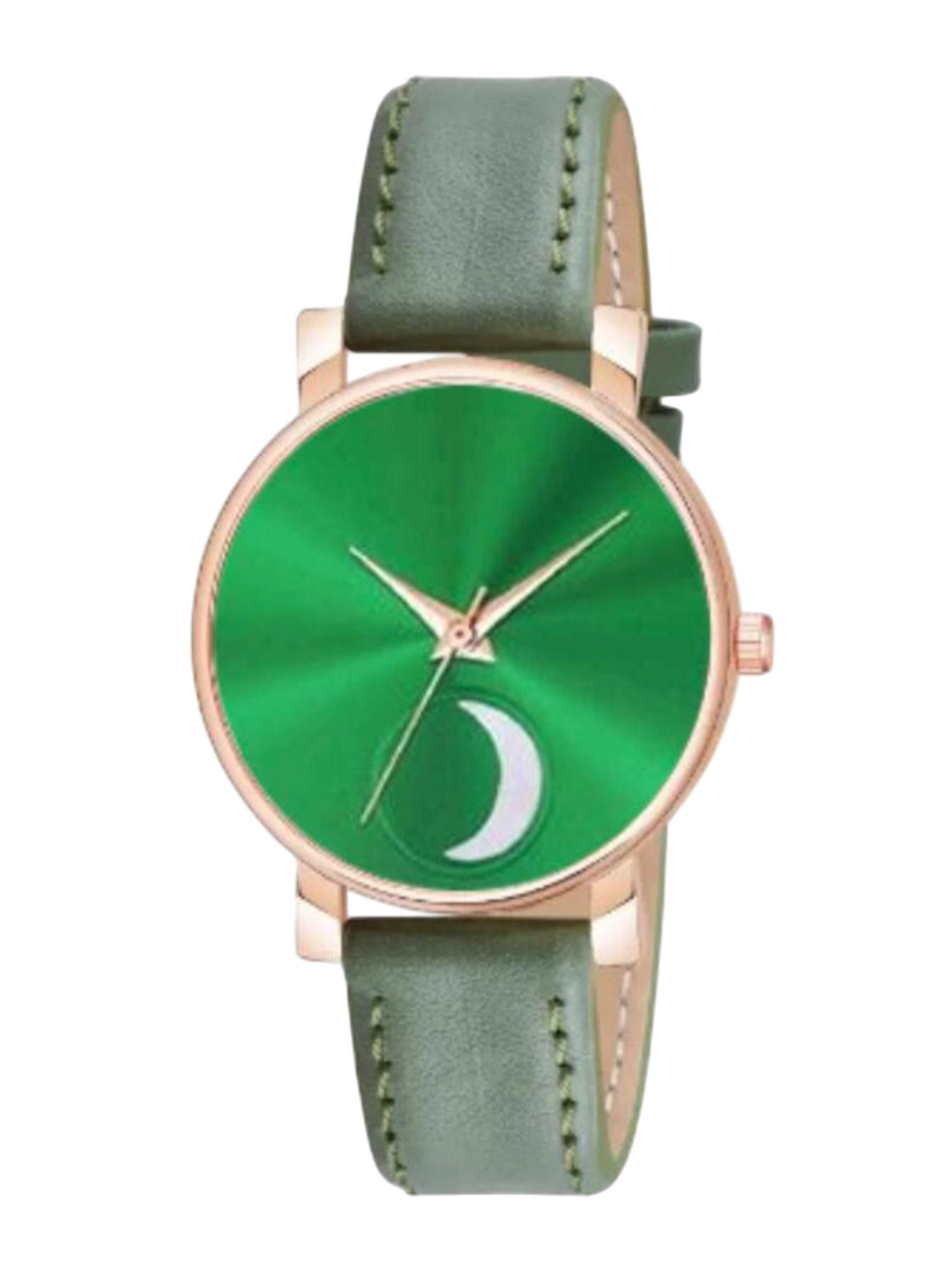 Miss Perfect Women Round Dial & Leather Straps Analogue Watch Cvv4