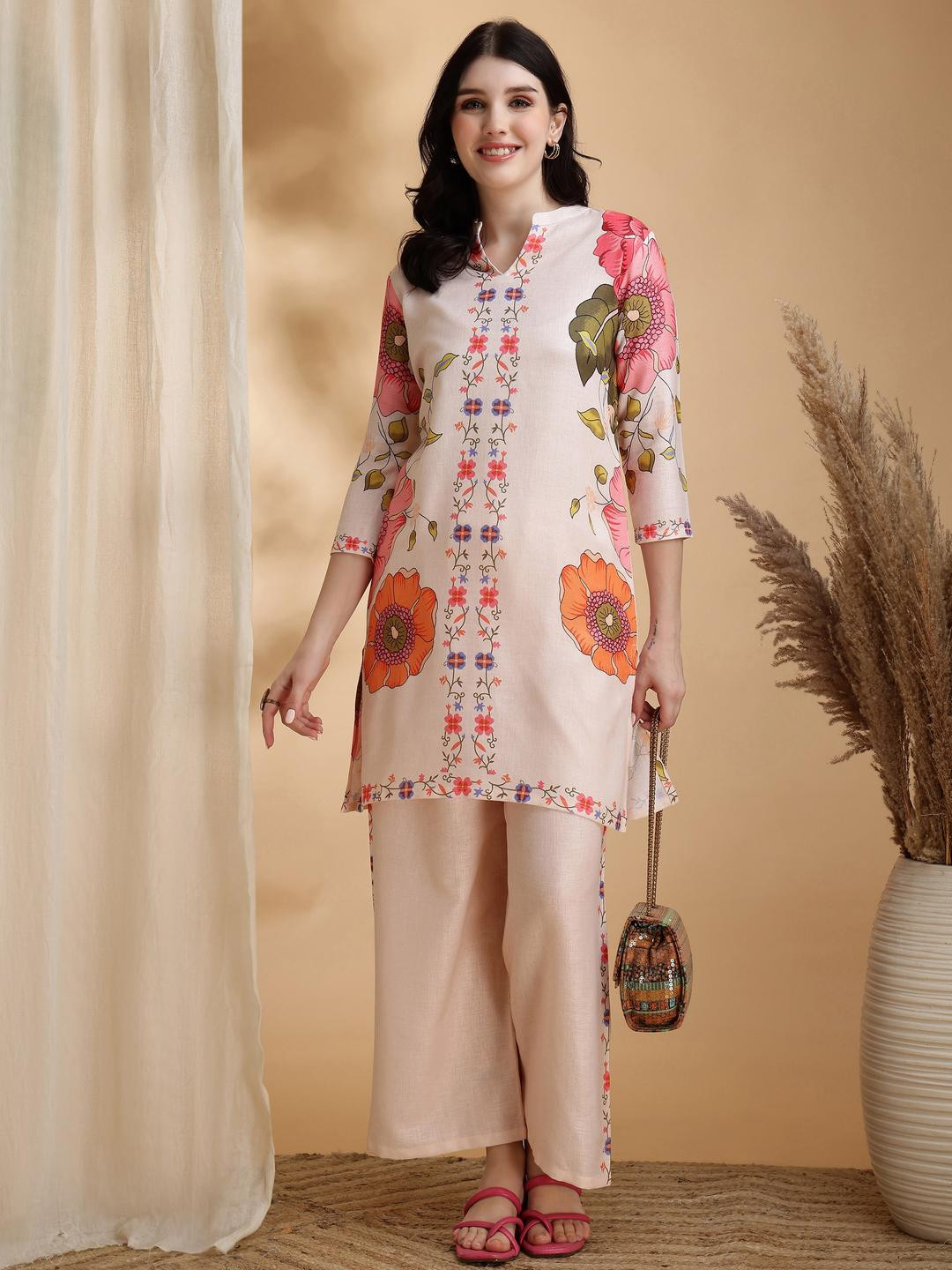 KALINI Floral Prints Co ord Set