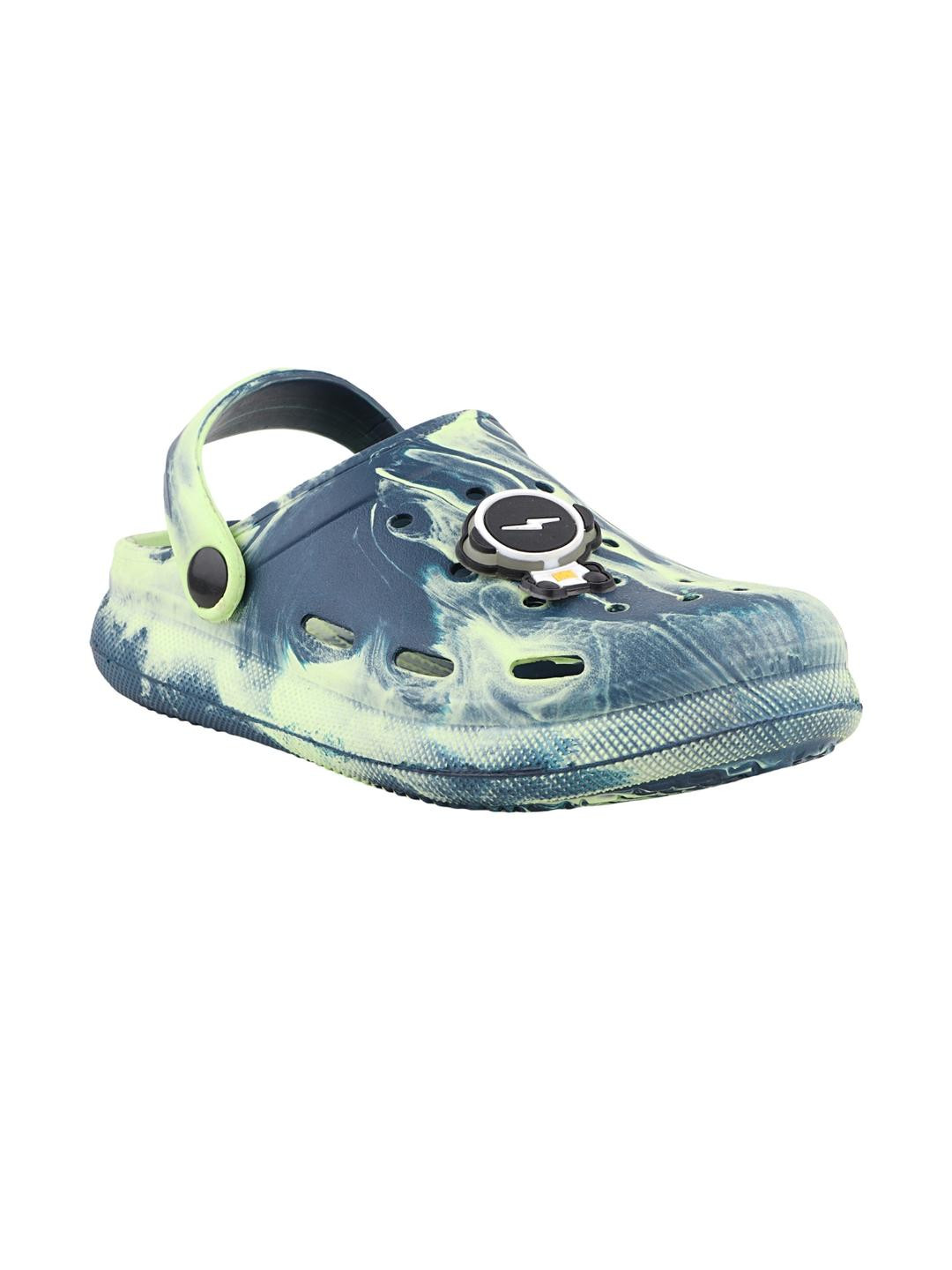 YK Kids-Unisex Green EVA Clogs