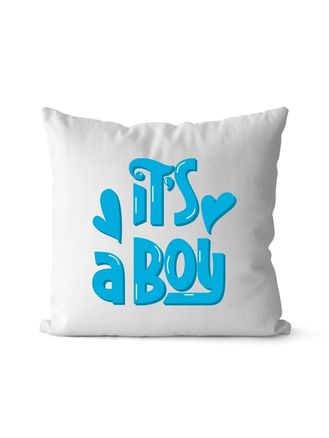 Loops n knots Its a Boy Blue Printed Cushion