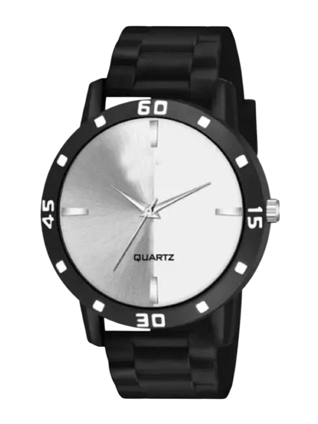 Miss Perfect Men Embellished Dial & Bracelet Style Straps Analogue Watch FG13