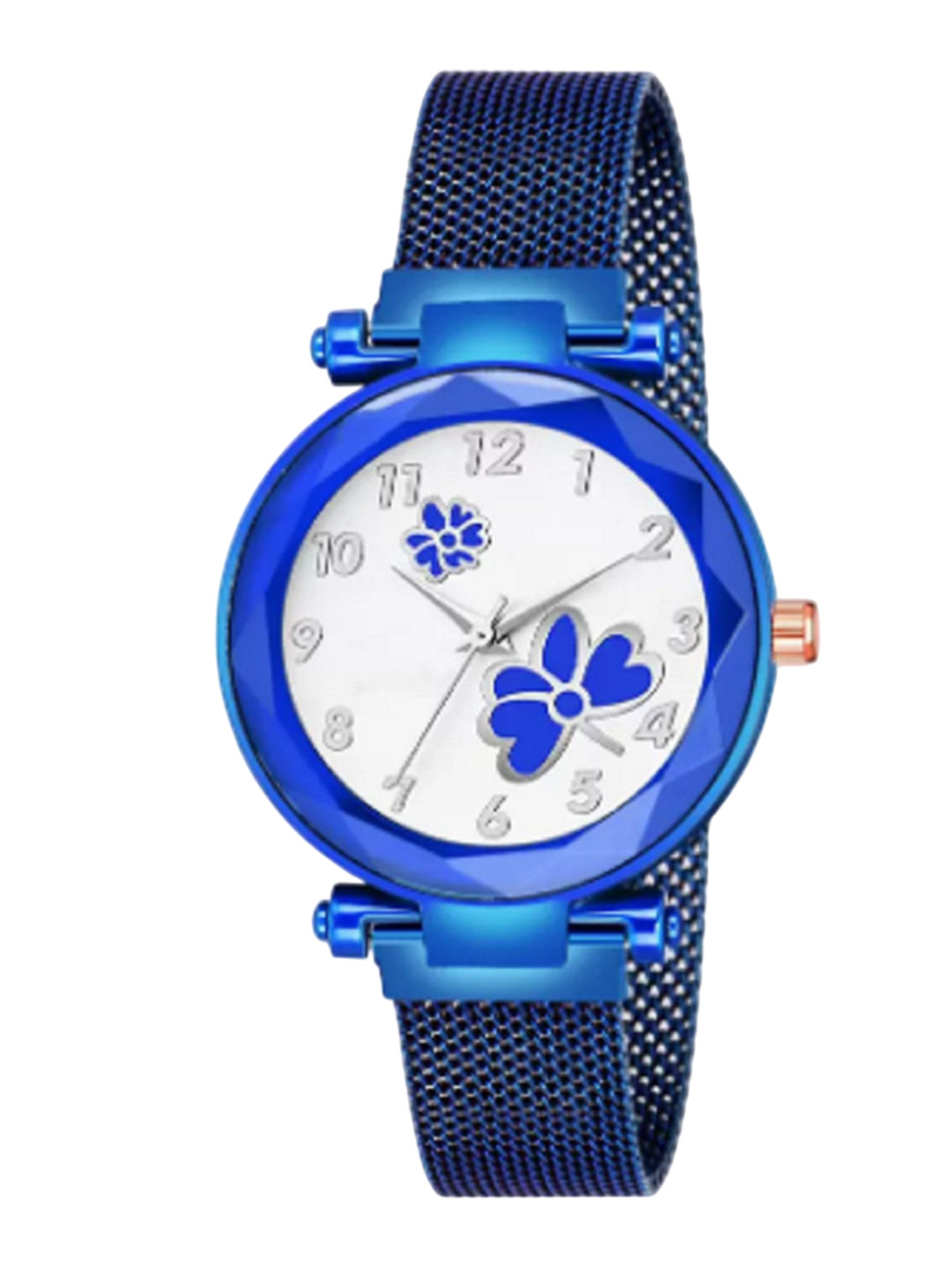 Miss Perfect Women Printed Dial & Bracelet Style Straps Analogue Watch DF162