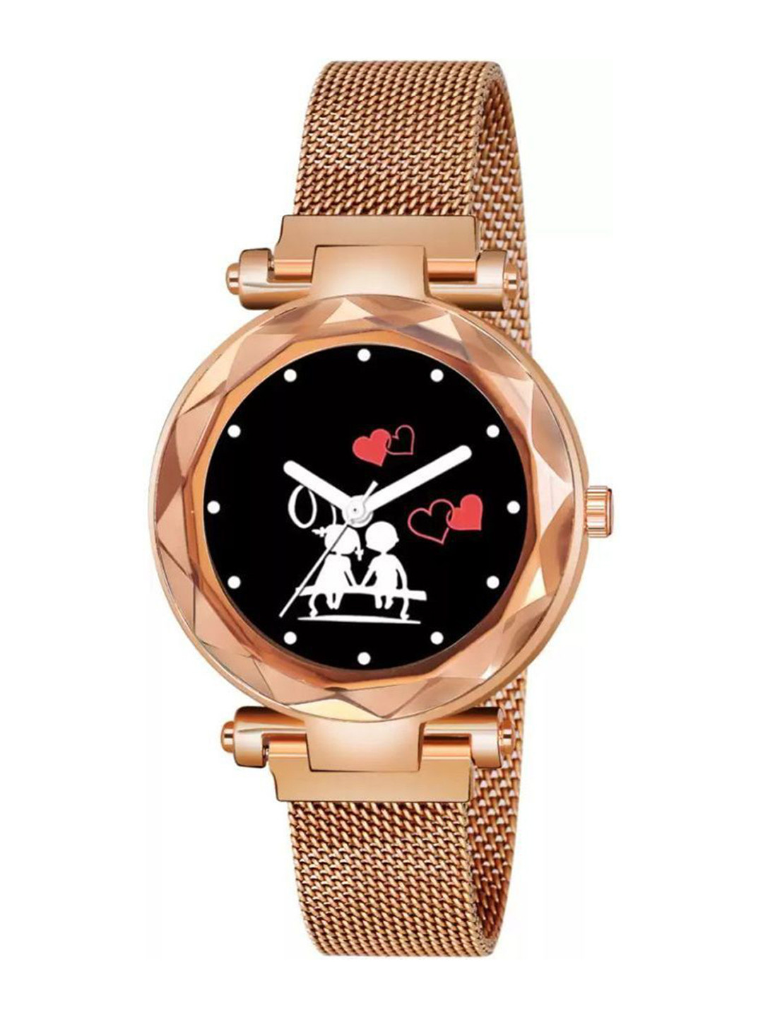 Miss Perfect Women Printed Bracelet Style Straps Analogue Watch jk679