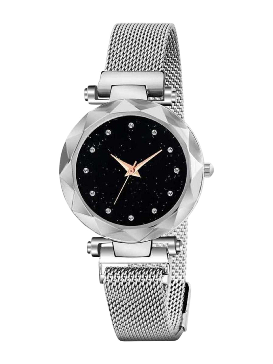 Miss Perfect Women Embellished Dial & Bracelet Style Straps Analogue Watch ar1286