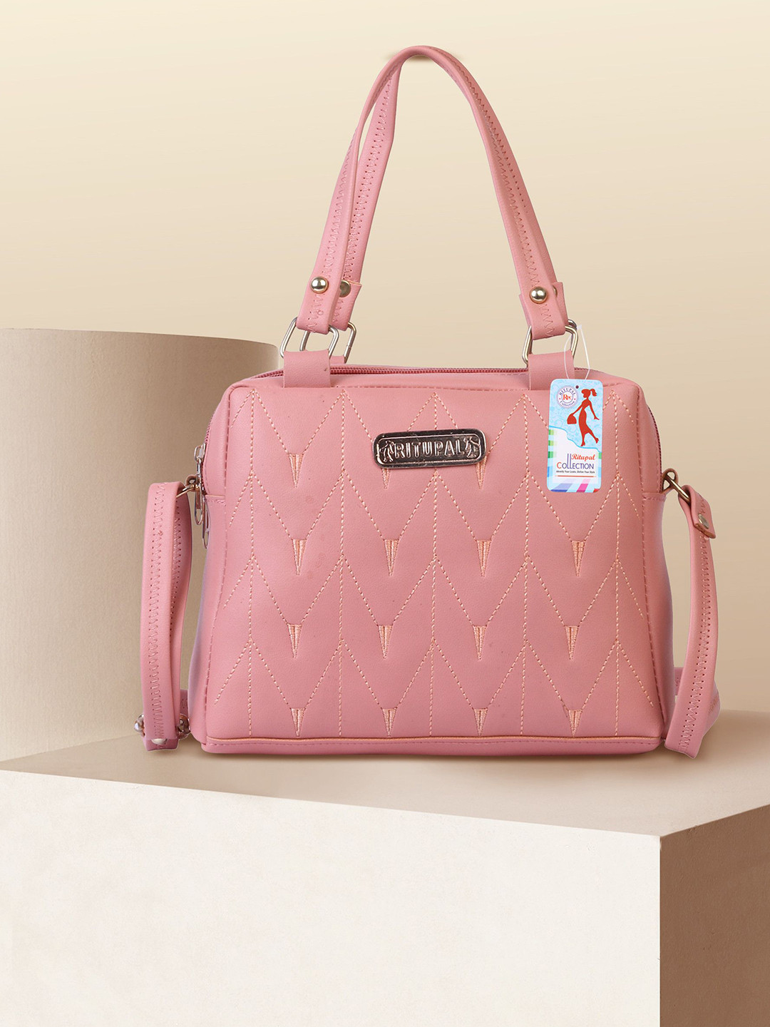 RITUPAL COLLECTION Structured Handheld Bag