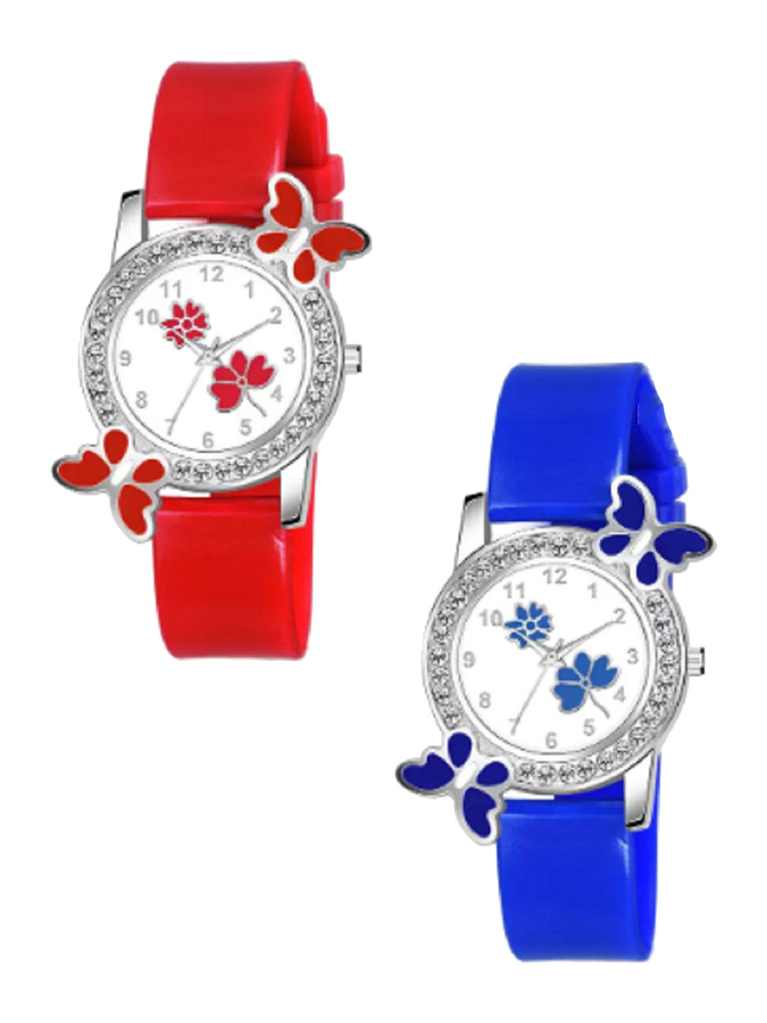 Miss Perfect Women Embellished Dial Analogue Watch jk_1780