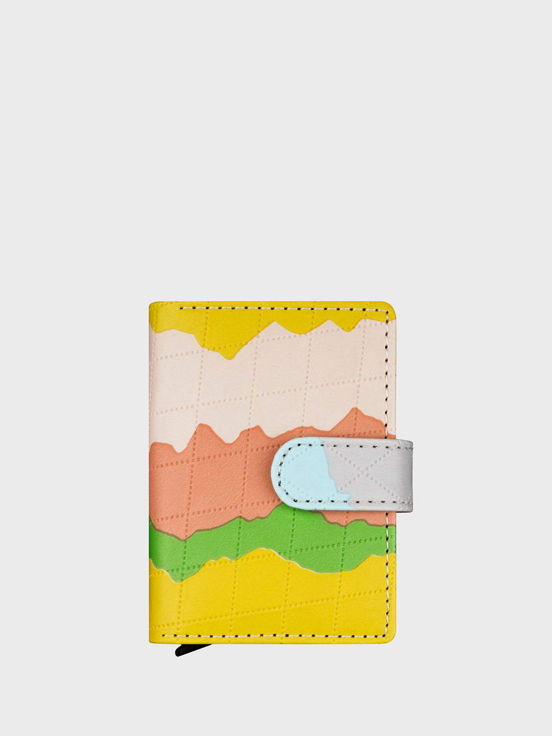 The Wallet Store Women Camouflage Printed Leather Card Holder