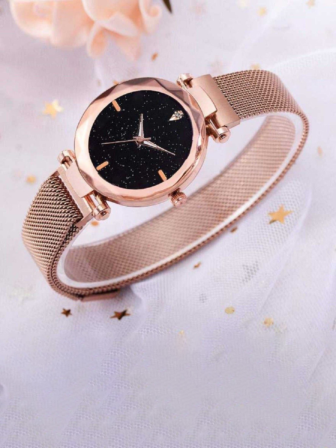 Miss Perfect Women Embellished Dial & Straps Watch ar1488