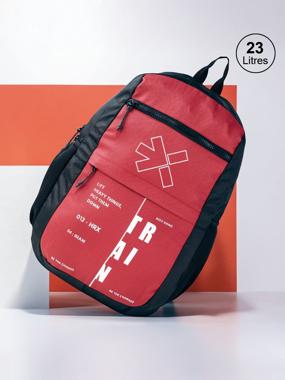 HRX by Hrithik Roshan Unisex Brand Logo 15 Inch Laptop Backpack 23L