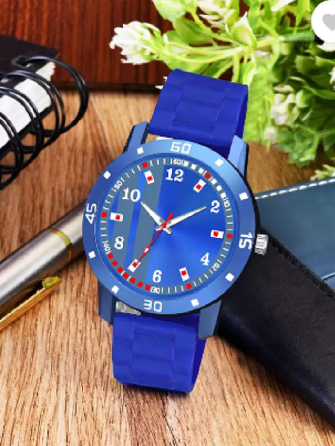 Miss Perfect Men Printed Dial & Straps Analogue Watch AC126