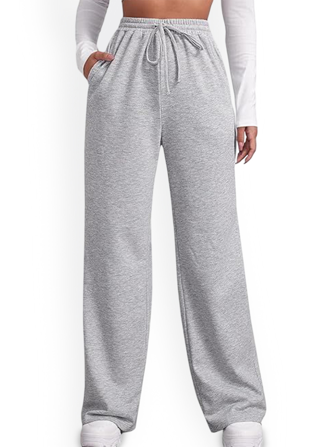 SKD TRENDZ Women Loose Fit Mid-Rise Cotton Trousers