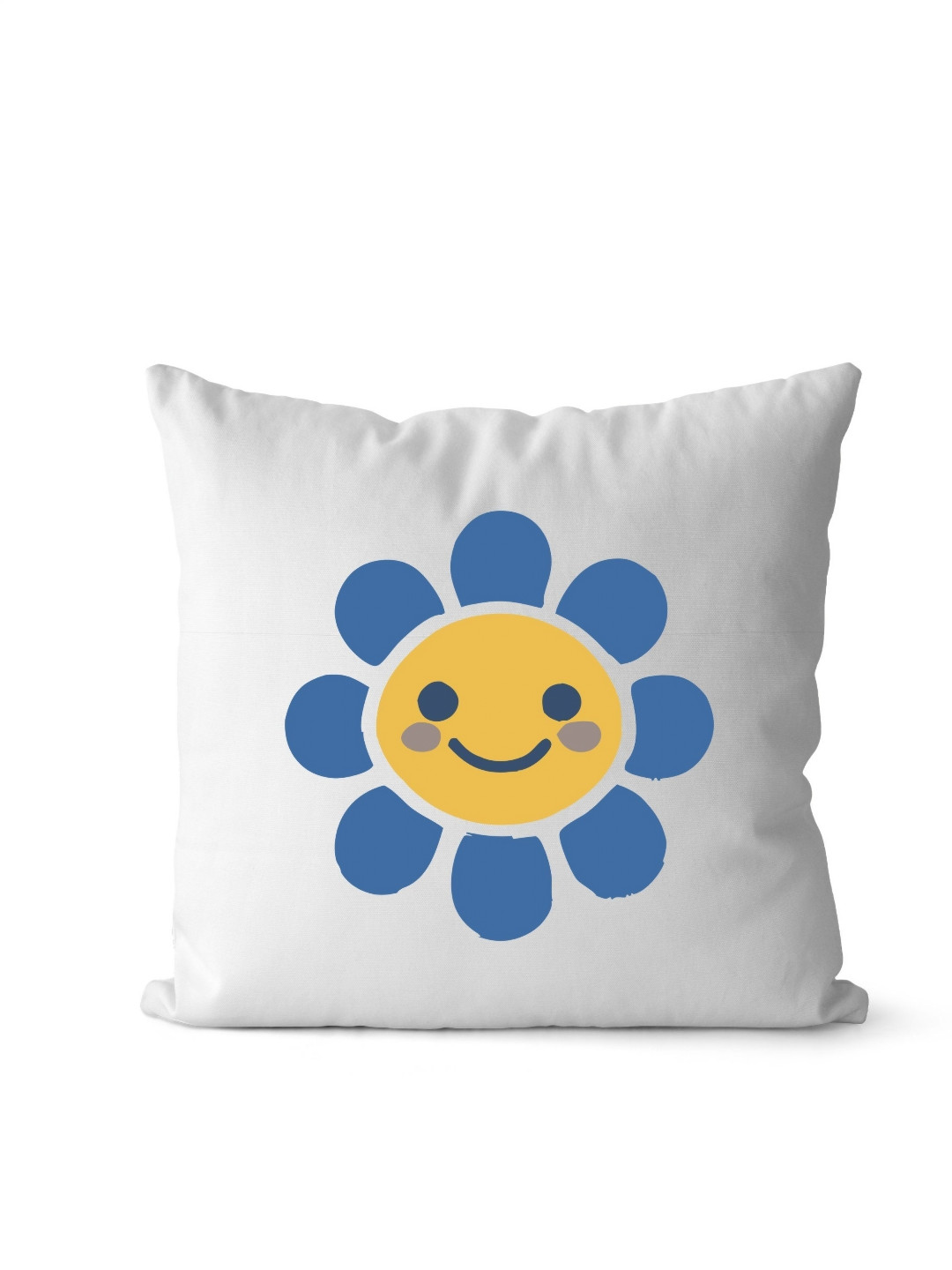 Loops n knots Flower Printed Pre-Filled Cushion