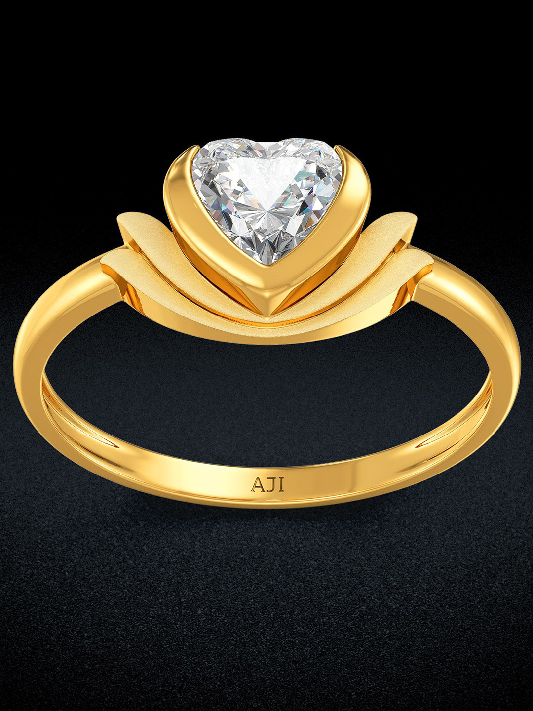 Joyalukkas Women 22 KT Gold Fondness Ring -2.633 g