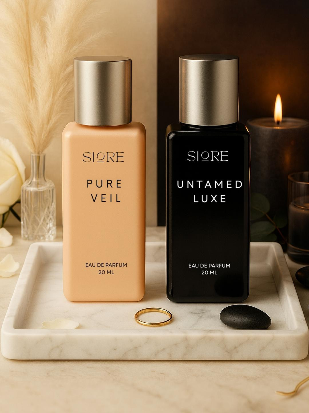 SIORE Unisex Pack Of 2 Untamed Luxe & Pure Veil Perfume