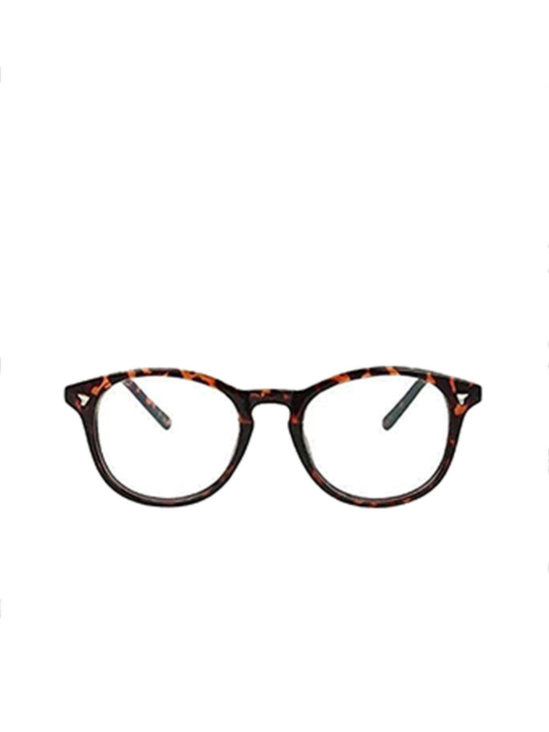 SPADEACES Unisex Abstract Round Metal Full Rim Oval Frame