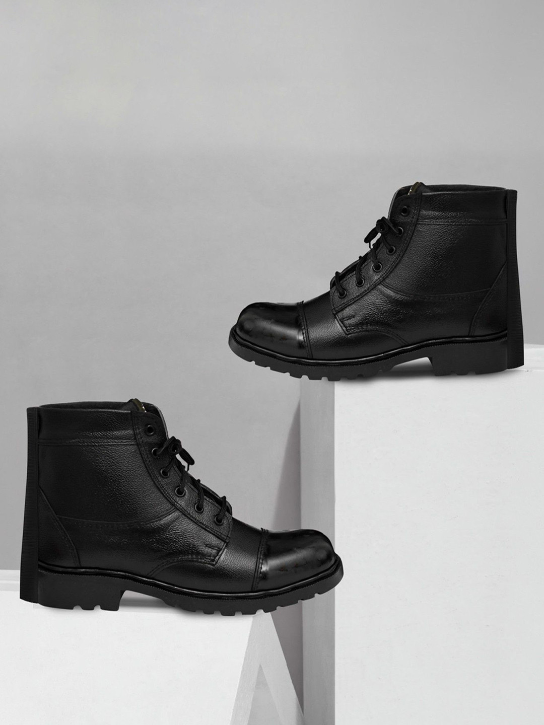 omee gold Men DMS Police NCC Boots