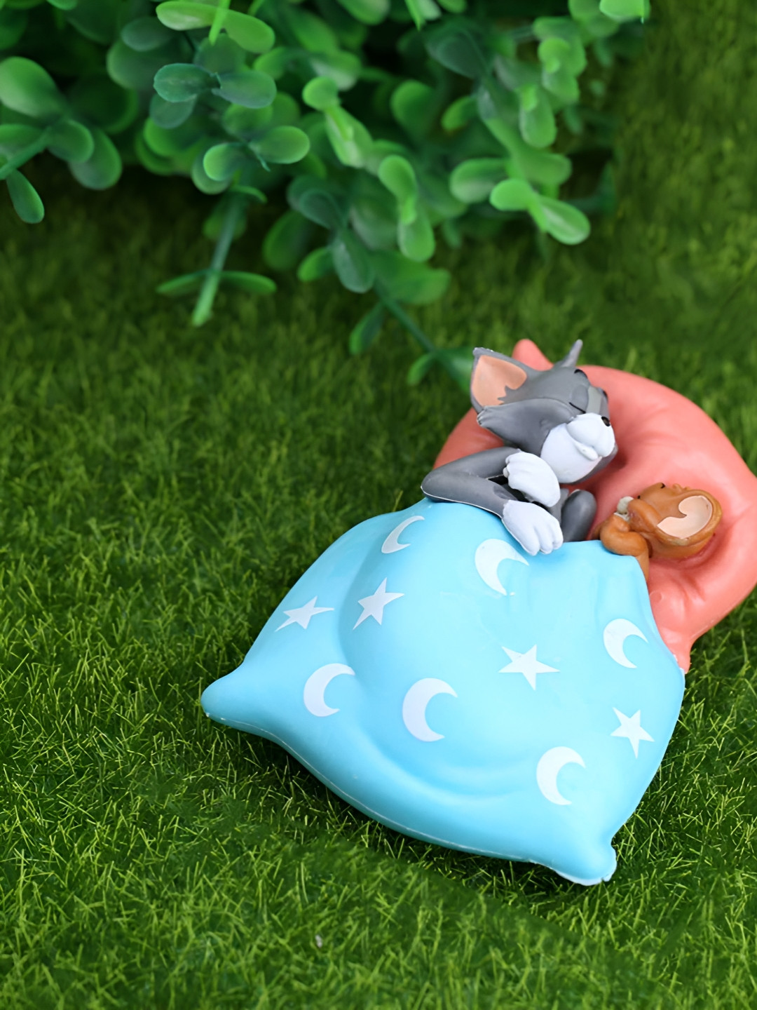 Spiaty Pack of 1 Pcs Cute Tom And Jerry Showpiece