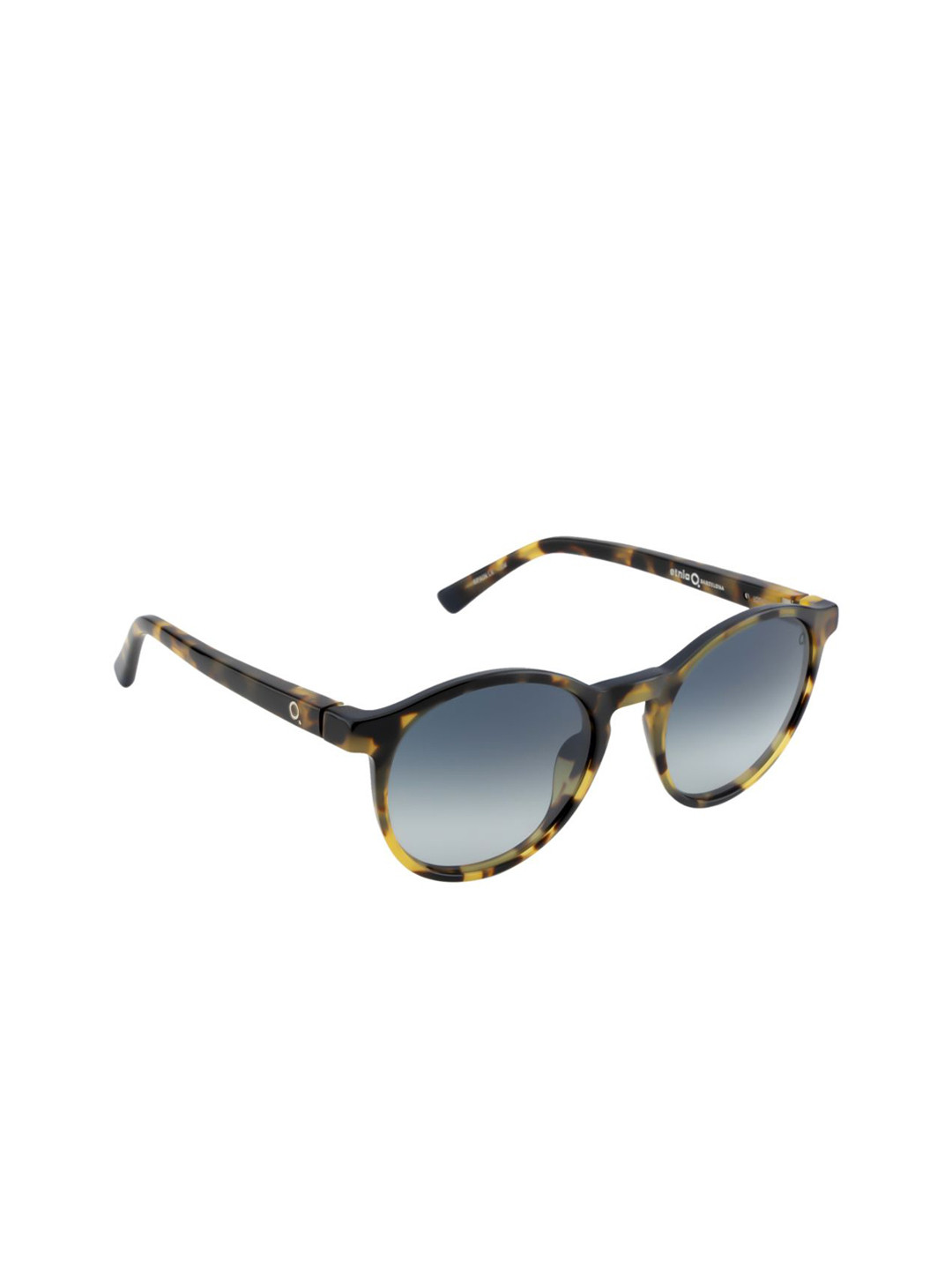 Etnia Barcelona Unisex Blue Lens & Brown Round Sunglasses