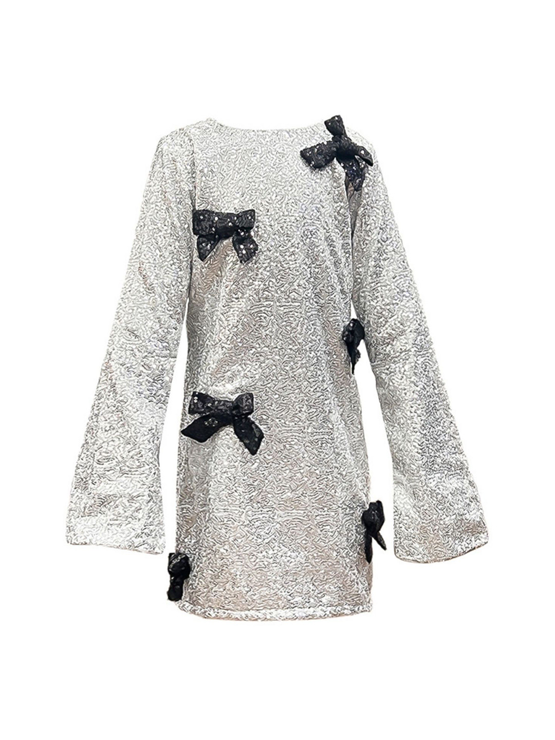 Alyaansh Couture Girls Embellished Shift Dress