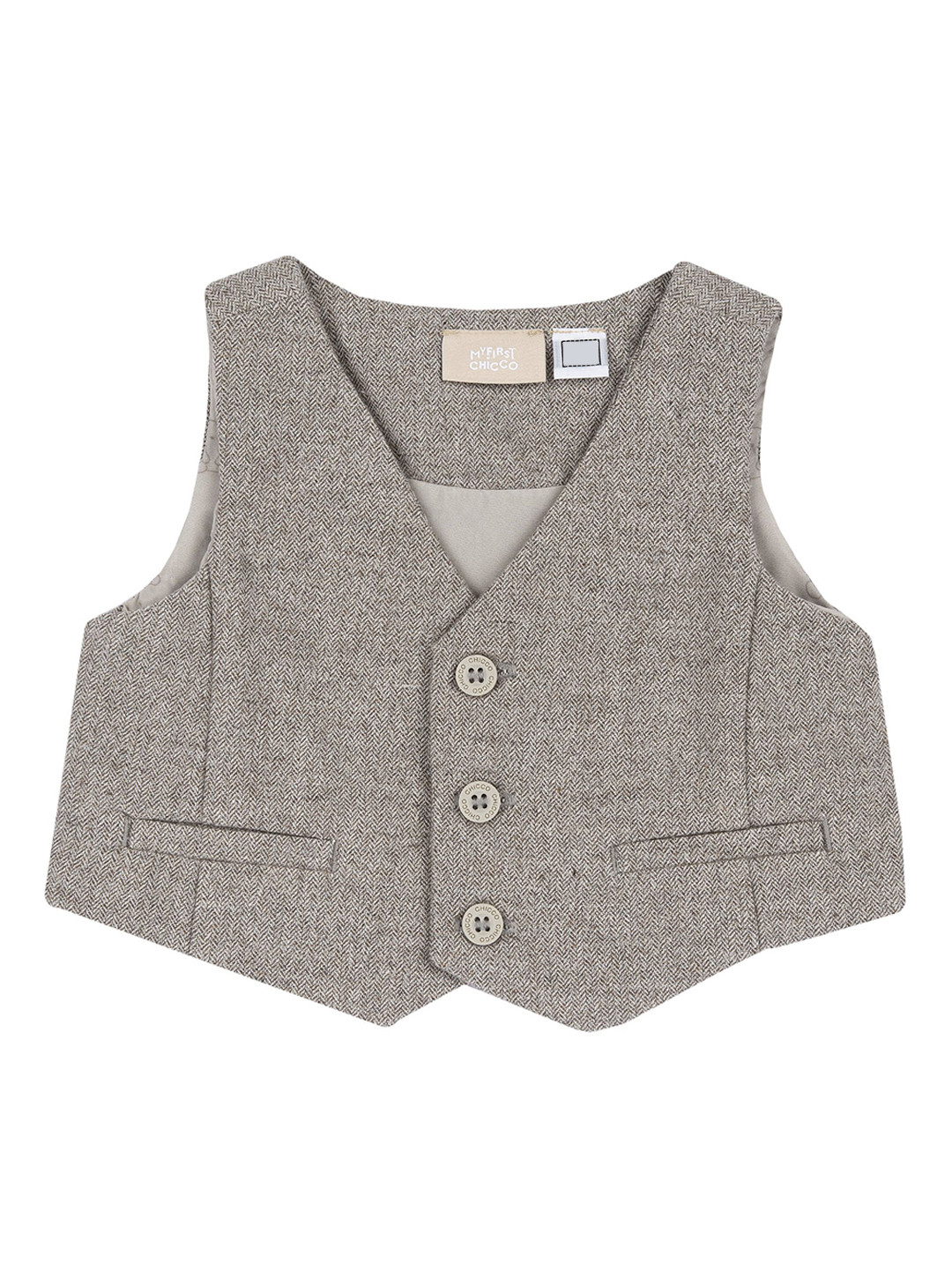 Chicco Boys V-Neck Sleeveless Waistcoat