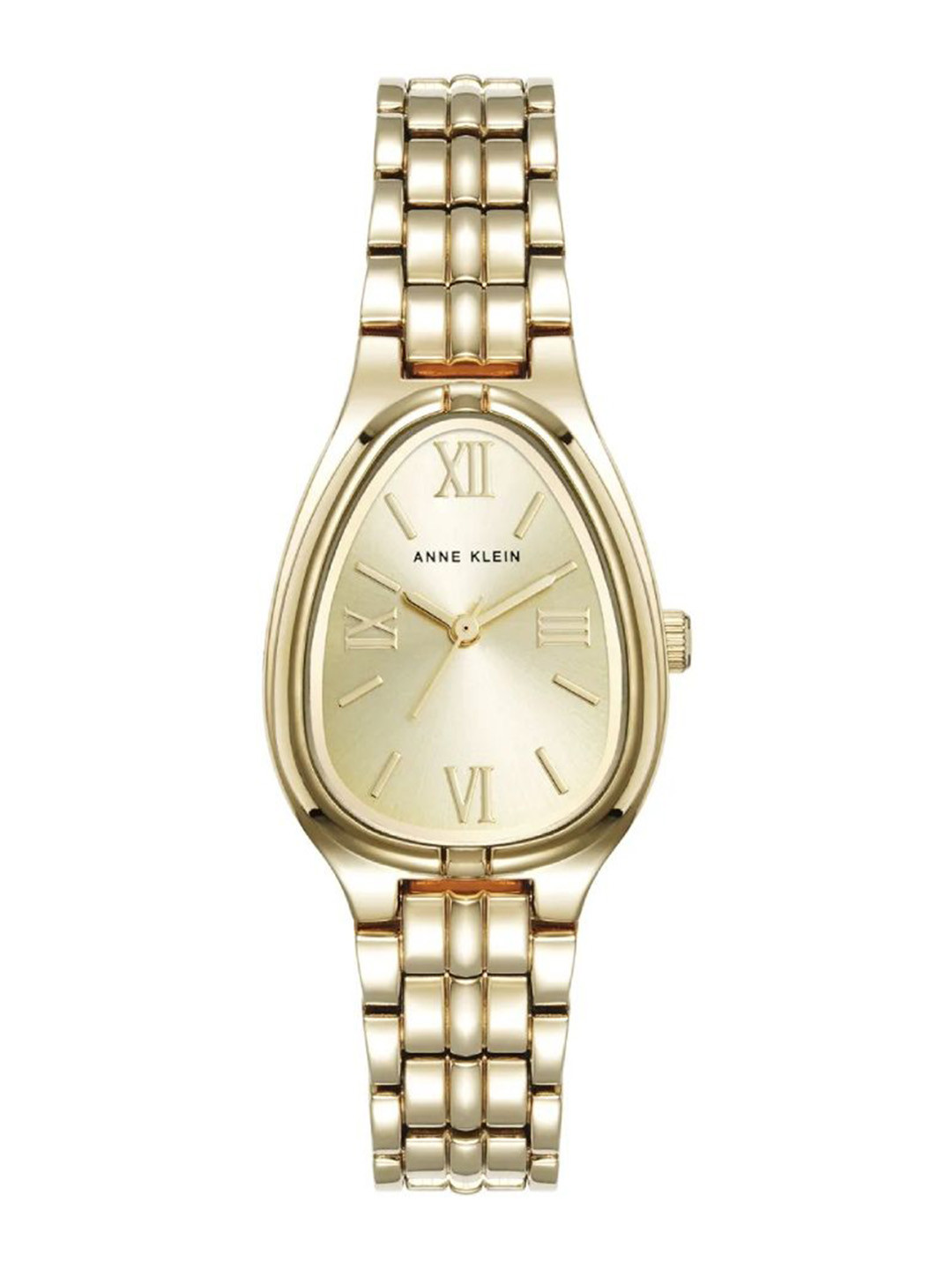 Anne Klein Quartz Champagne Irregular Dial Women's Watch - AK5176CHGB