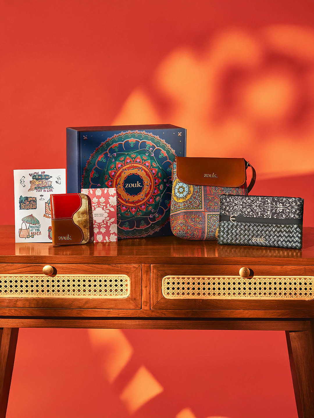 ZOUK Mandala Getaway Tapestry Gift Box