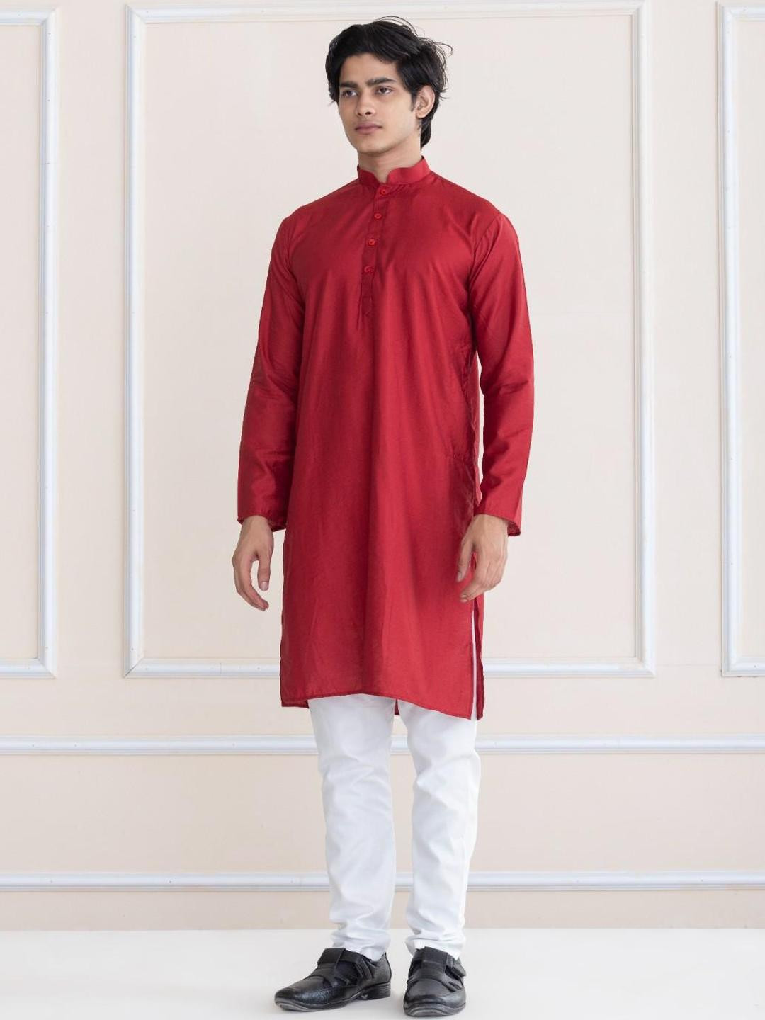 APPIX Men Regular Kurta with Pyjamas