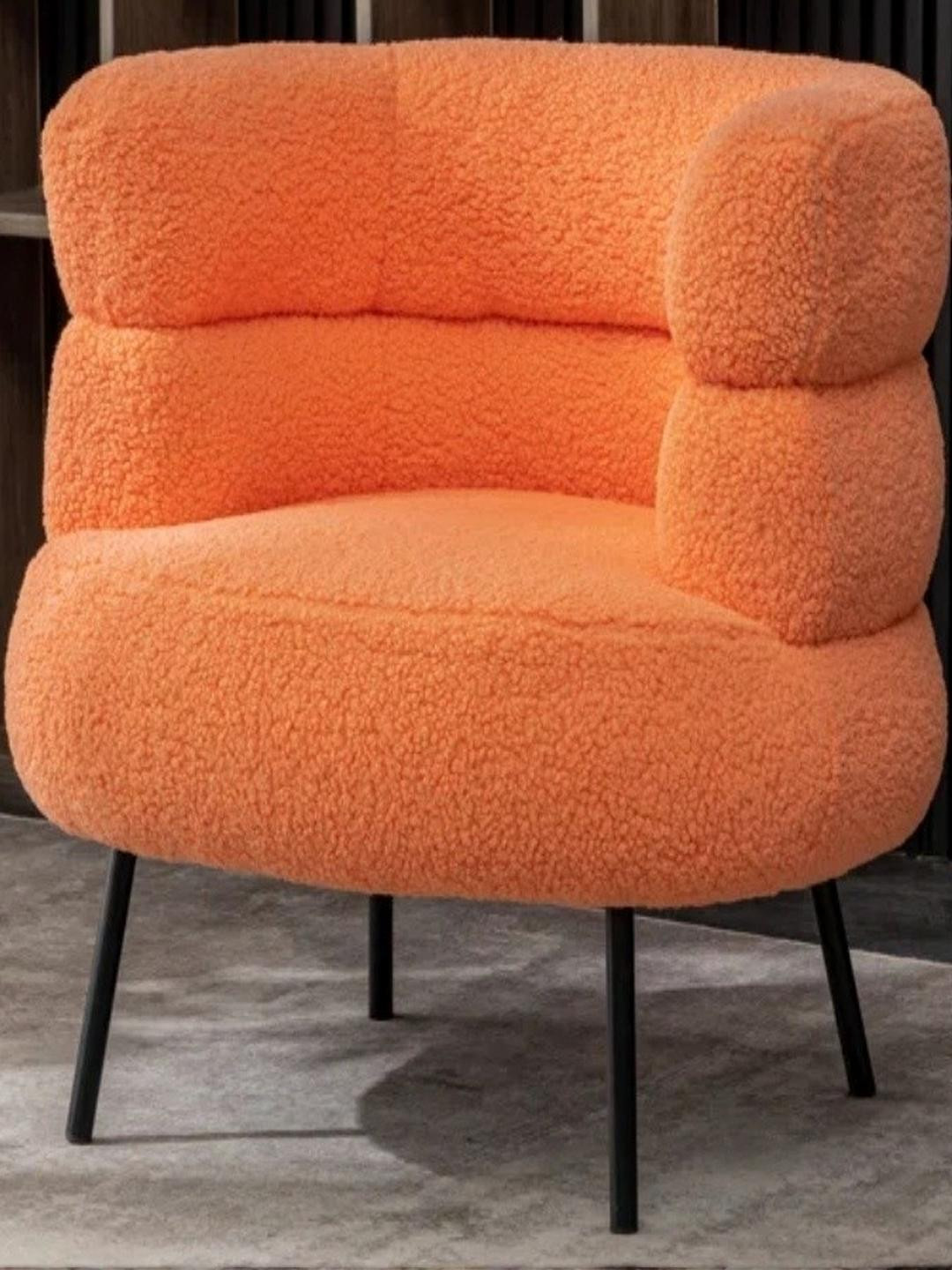 DOE BUCK Off White Wooden Lounge Chair