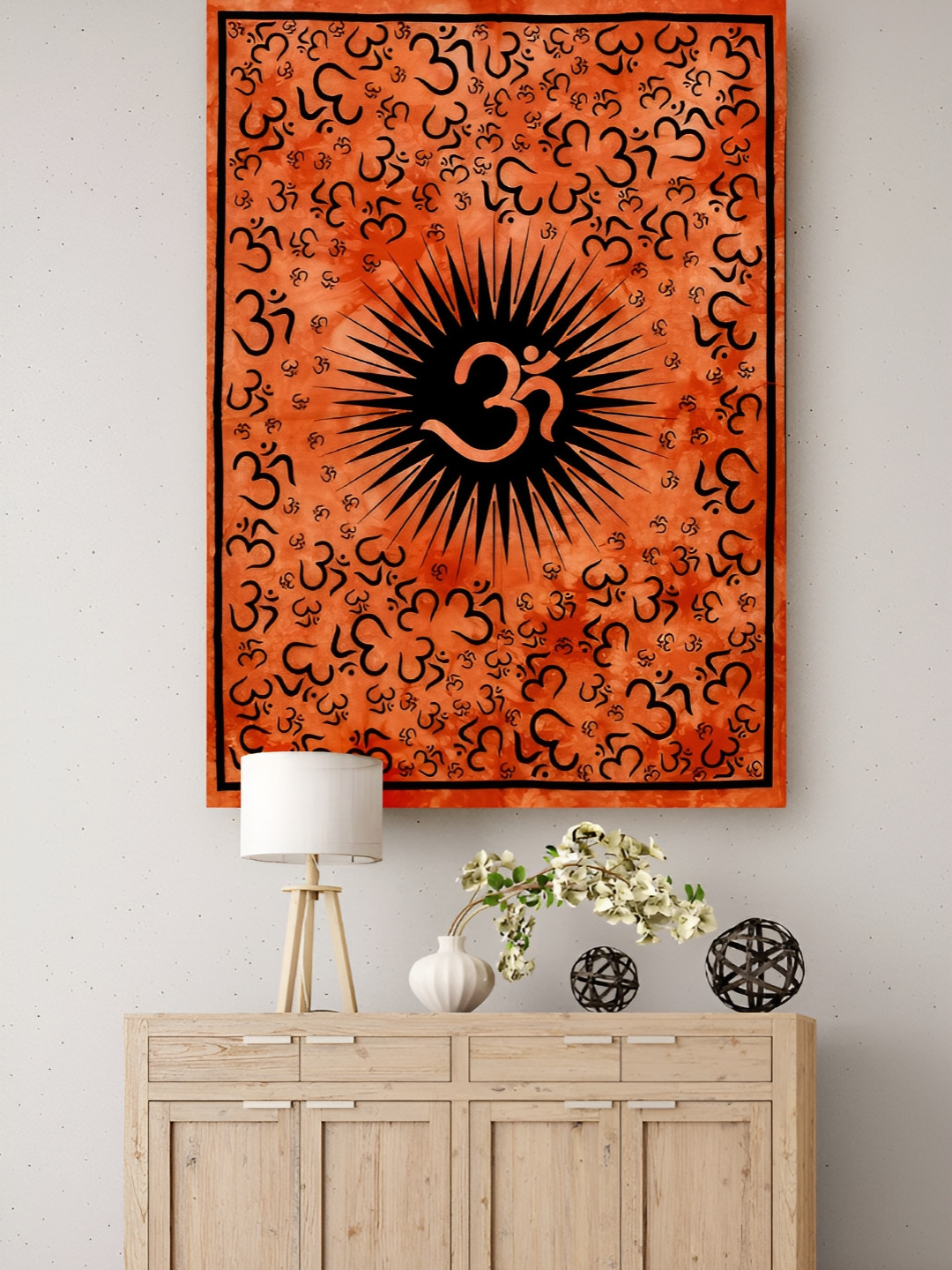 HANDICRAFT PALACE Printed Pure Cotton Wall Hanging Tapestry