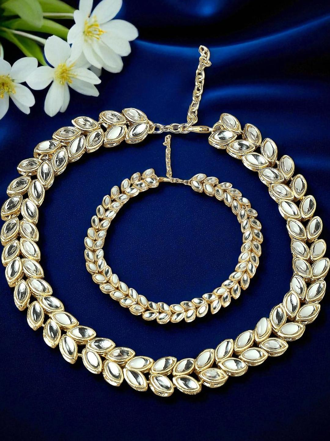 Anouk Gold  Kundan Jewellery Set