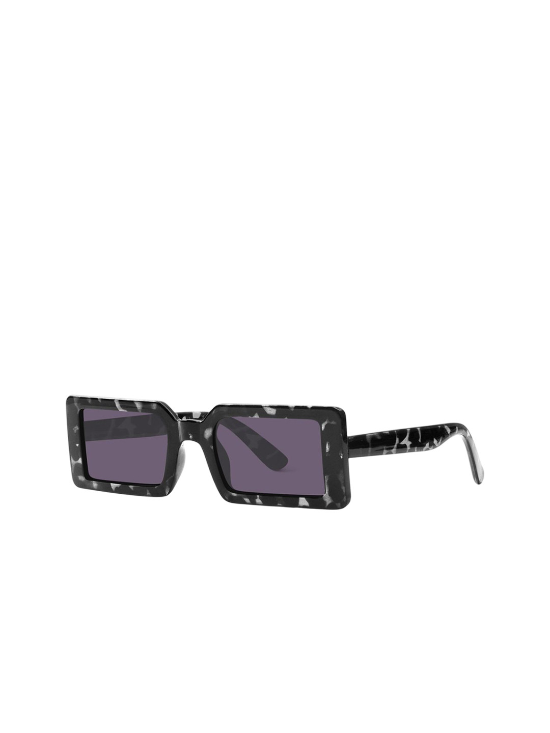 Woggles Unisex Rectangle Sunglasses with UV Protected Lens WONB-PRC-56210C3
