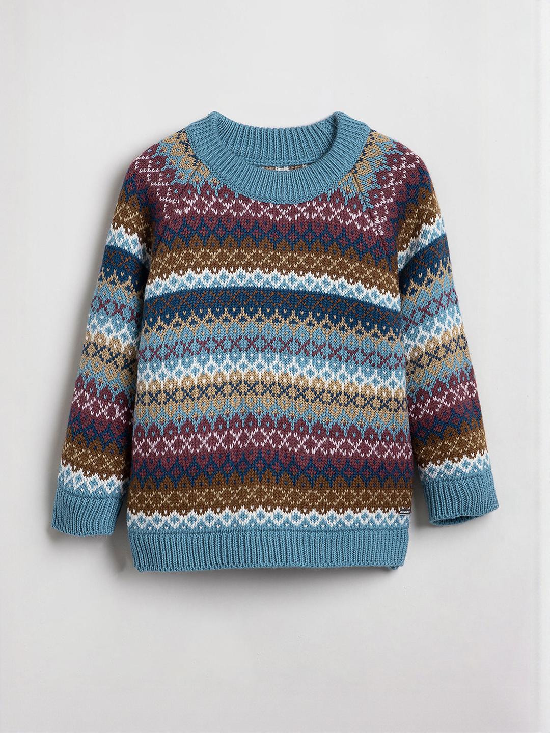 Hopscotch Boys Argyle Design Pullover