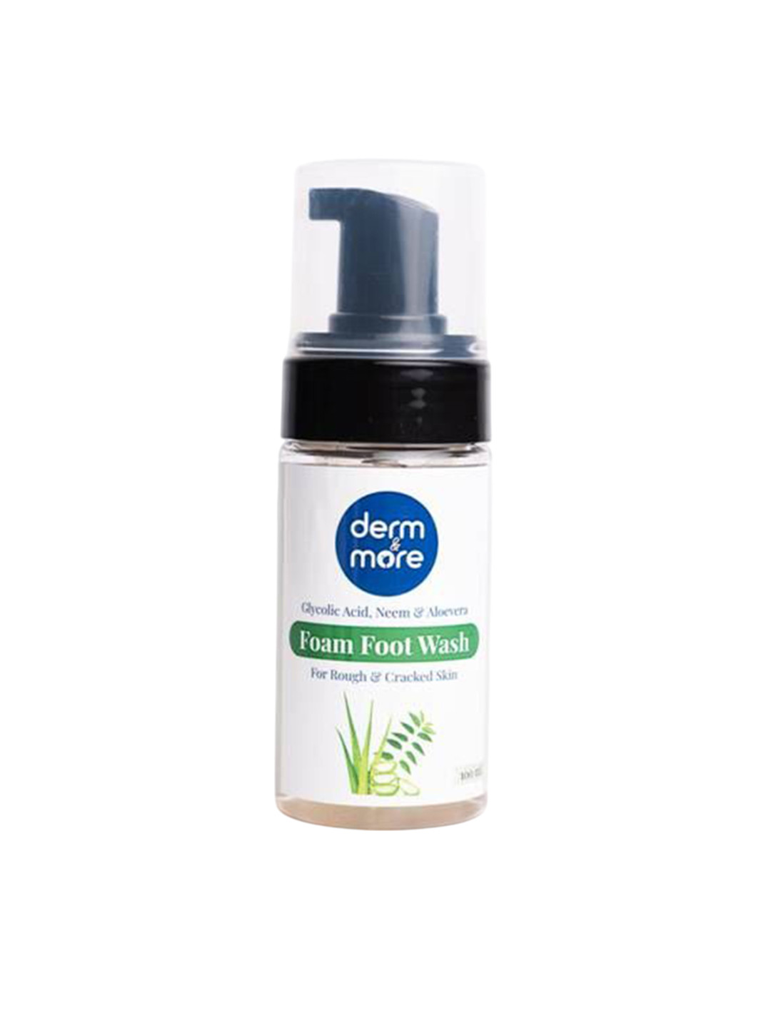 Derm & More Foaming Foot Wash With Aloe Vera - 100 ml