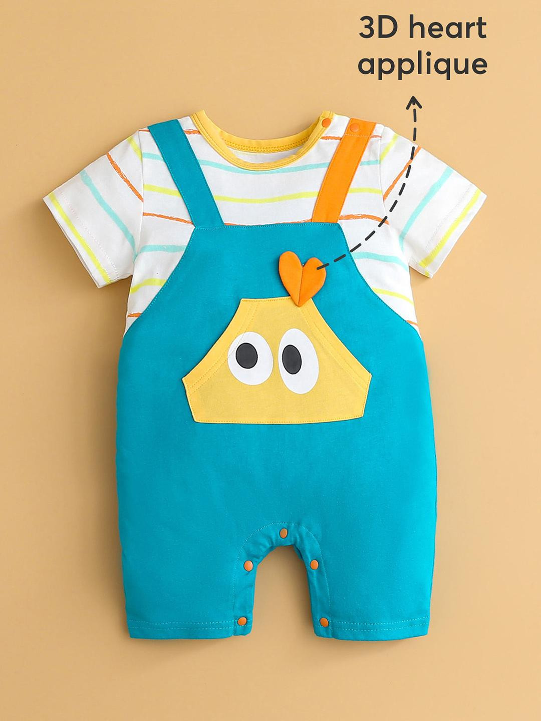 Hopscotch Bright Buddy Ensemble Romper