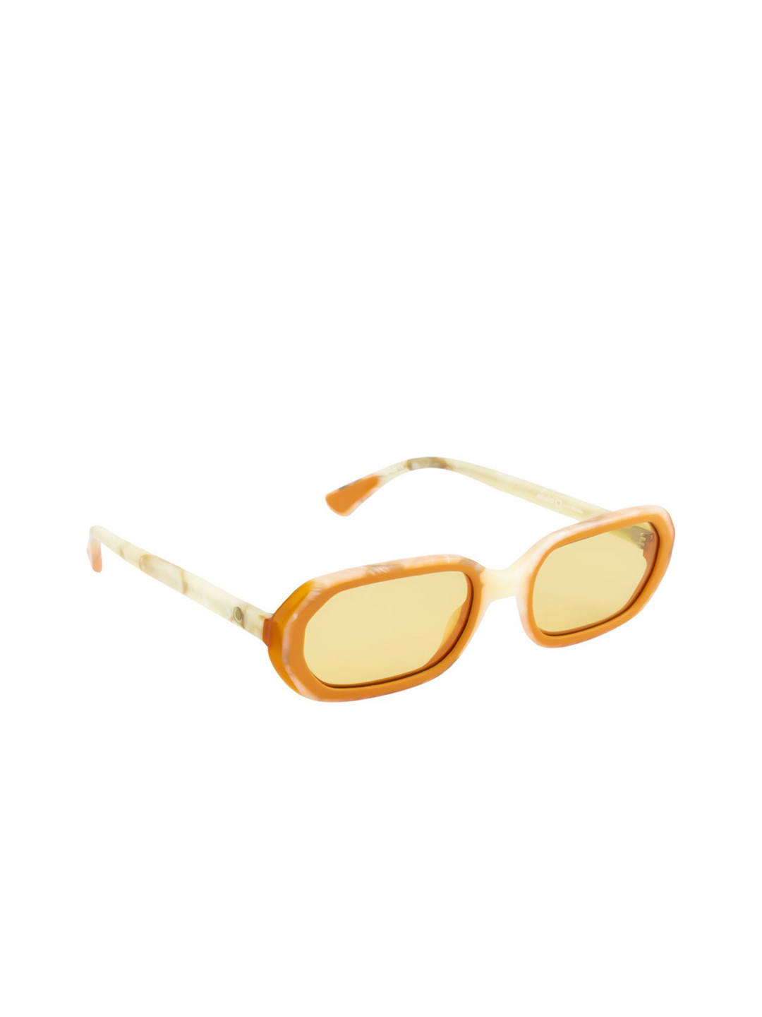 Etnia Barcelona Unisex Oval Sunglasses with UV Protected Lens 5LESTAT53SWHOG