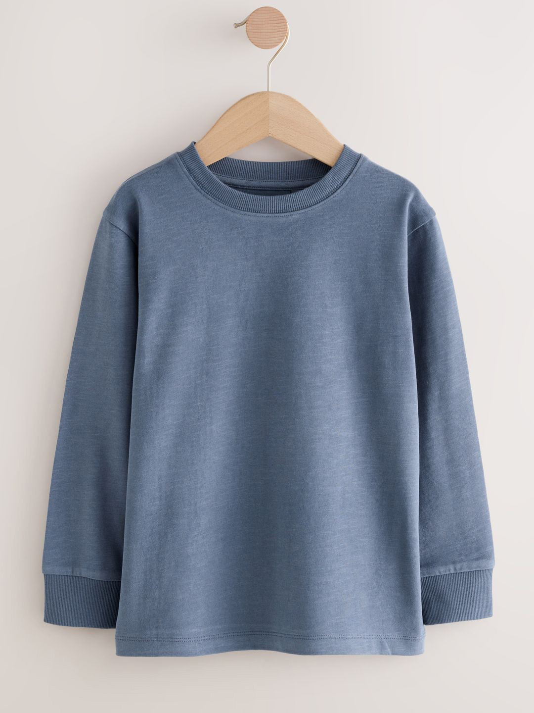 NEXT Boys Long Sleeve Pure Cotton Cosy T-Shirt