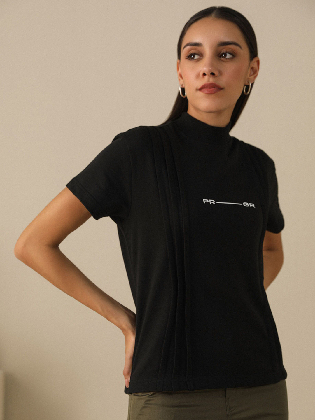 PRIMAL GRAY Women Origami T Shirt