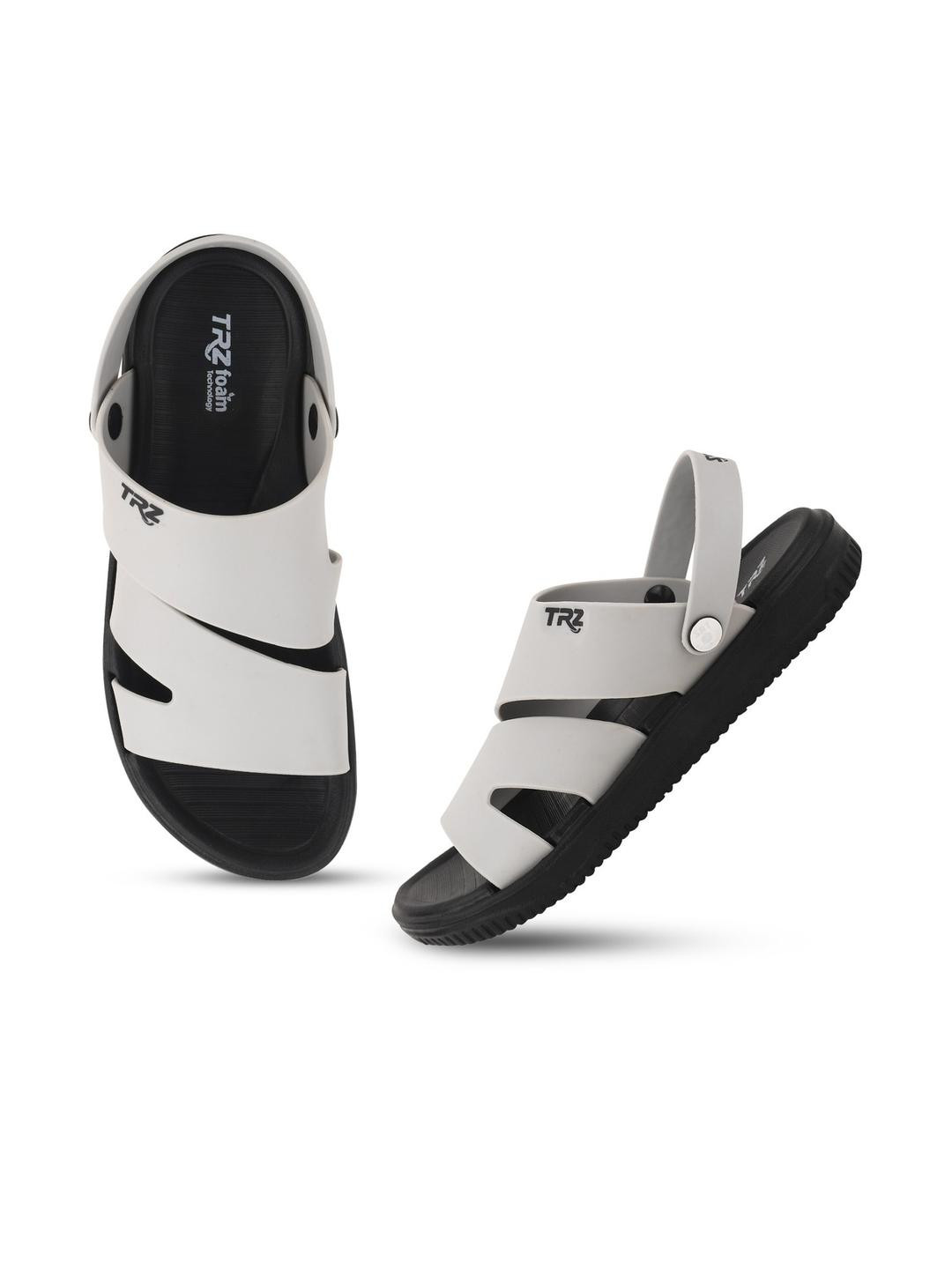 TRZ Men 3D Fit Rubber Sports Sandals