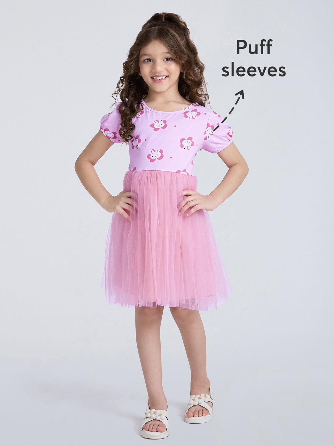Hopscotch Girls Bunny Ballet Tulle Dress