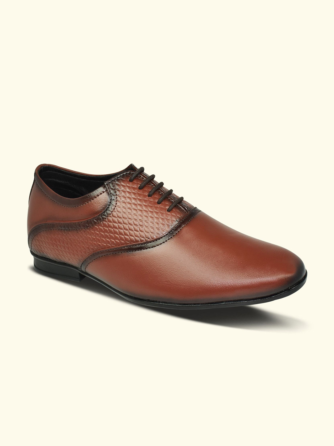 Ajanta Men Super Flexible Lace-Up Mesh Derbys