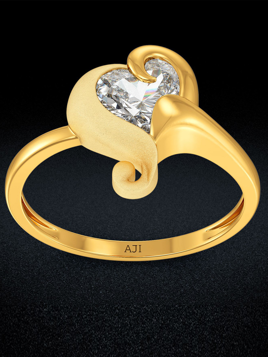 Joyalukkas Women 22KT Adoration Gold Ring - 3.161 g