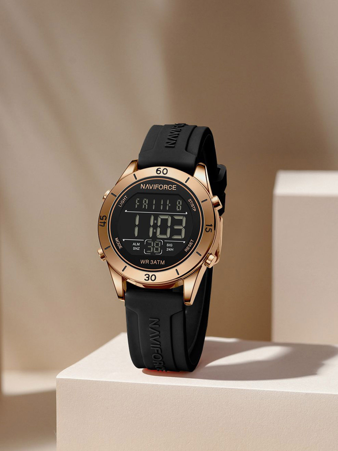 Naviforce Women Dial & Straps Digital Watch NF5054_RG B B