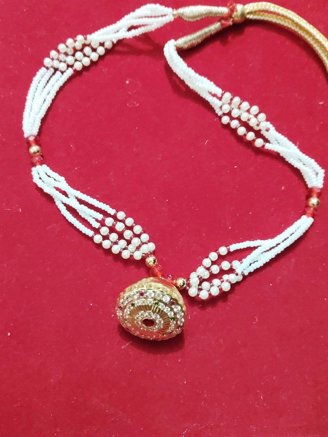 aaryan Women American Diamond Studded Matha Patti Head Jewellery