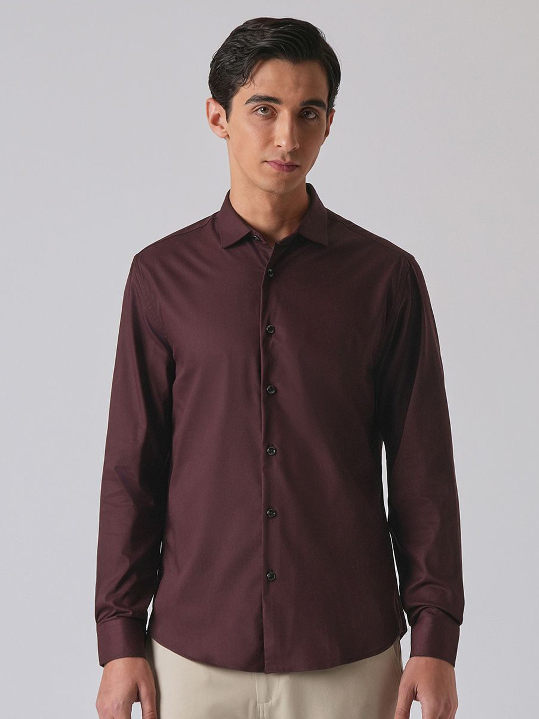 Banana Club Men Classic Slim Fit Formal Shirt