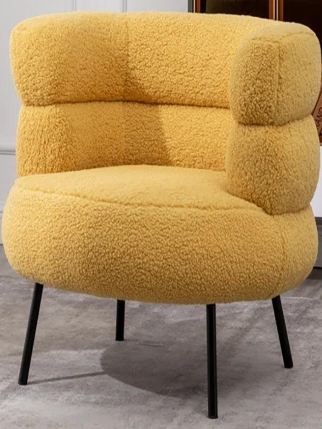DOE BUCK Yellow Wood CLIVE Lounge Chair
