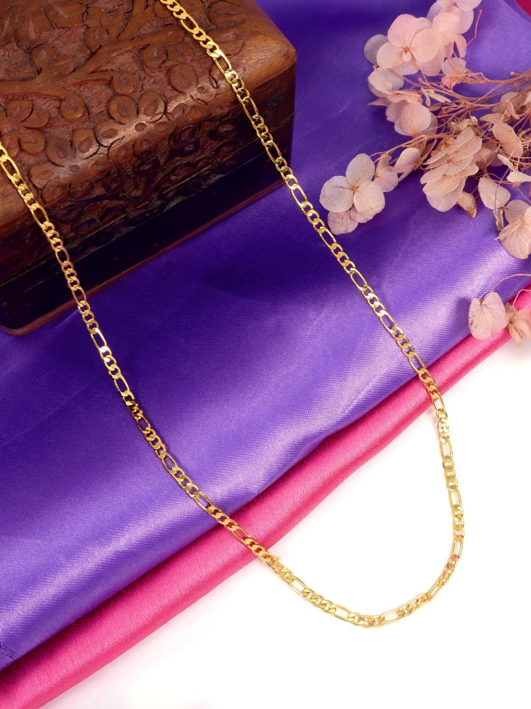 City Girl Unisex 24 Ct Gold Plated Minimal Chain