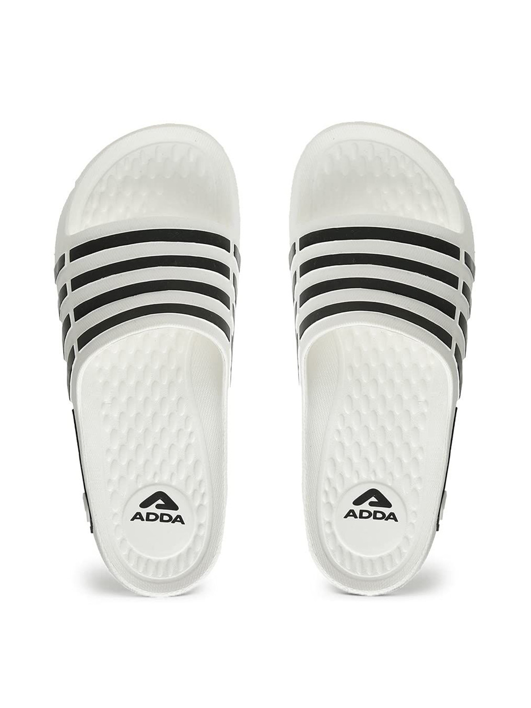 Adda Striped Cushioned Footbed Sliders